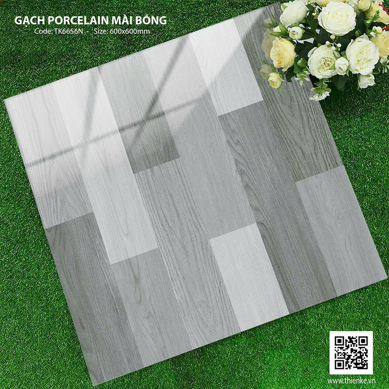 Gạch Porcelain mài bóng 60×60 TK6656N