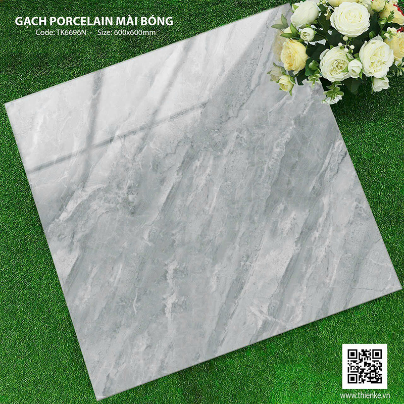 Gạch Porcelain mài bóng 60×60 TK6696