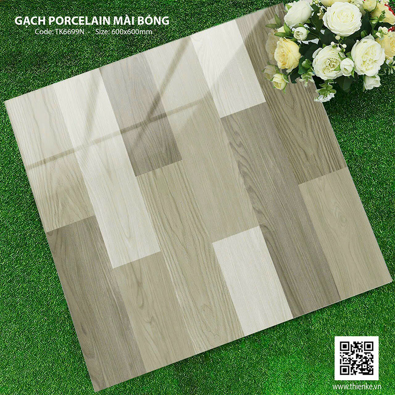 Gạch Porcelain mài bóng 60×60 TK6699